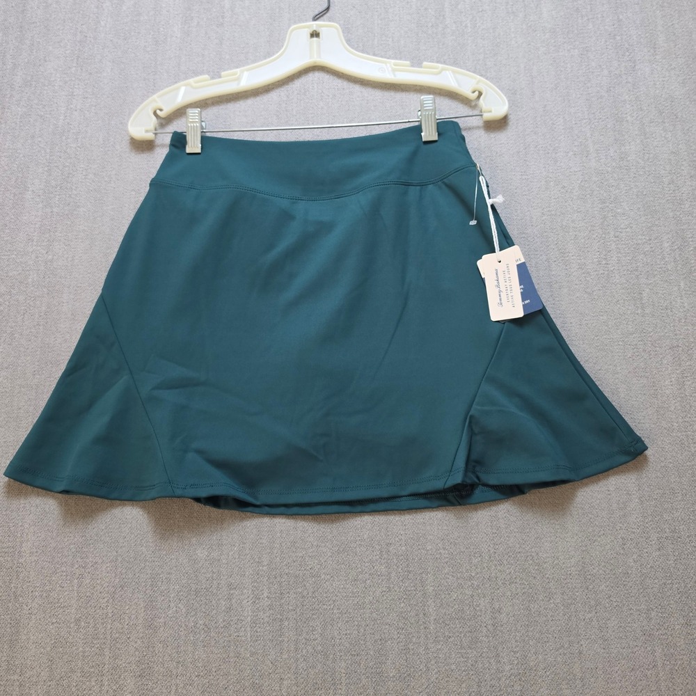 Tommy Bahama Everyday Active Skort Women XS Teal Green Flared Athletic Skirt